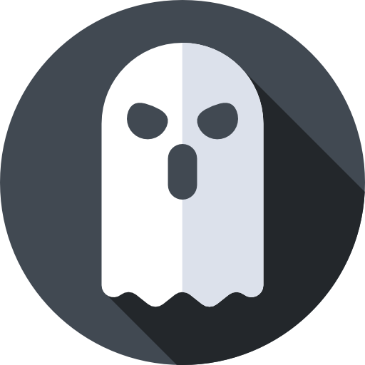 Ghost Flat Circular Flat icon