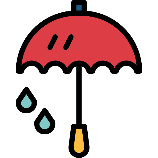 parasol Smalllikeart Lineal Color ikona