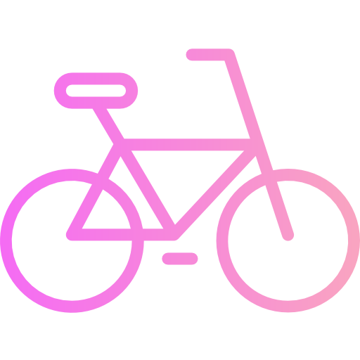 bicicleta Smalllikeart Gradient icono