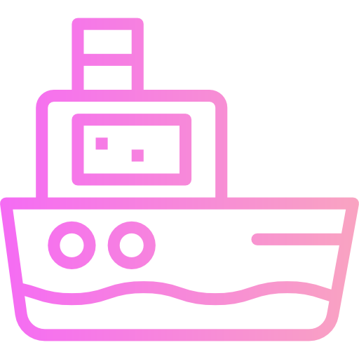 ボート Smalllikeart Gradient icon