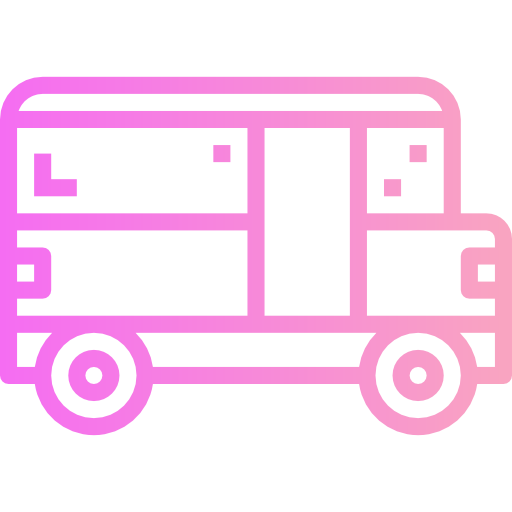 autobus Smalllikeart Gradient ikona