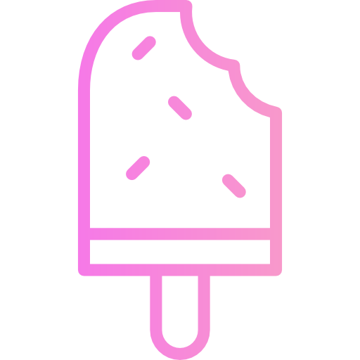 アイスキャンデー Smalllikeart Gradient icon