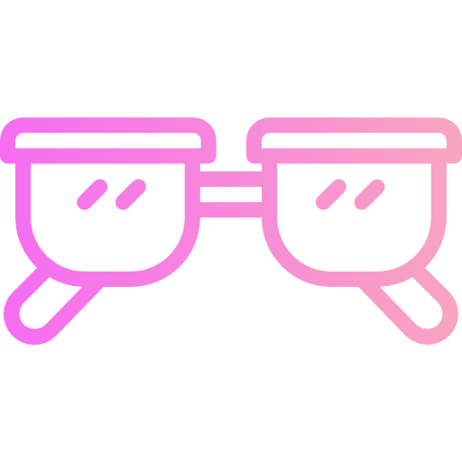 Sunglasses Smalllikeart Gradient icon