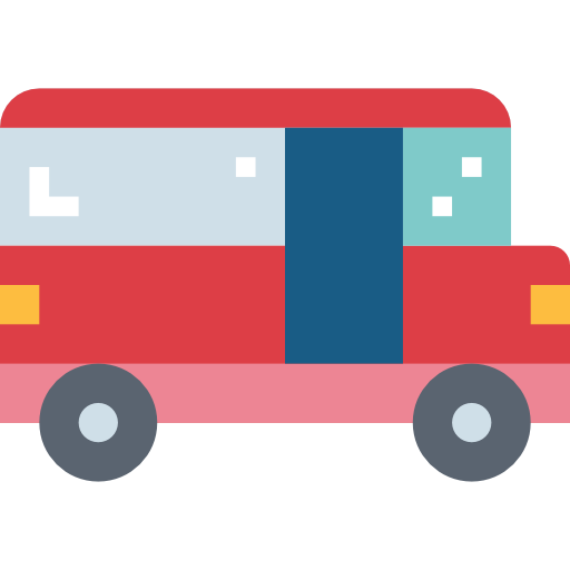 Автобус Smalllikeart Flat иконка