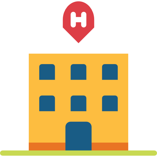 krankenhaus Smalllikeart Flat icon