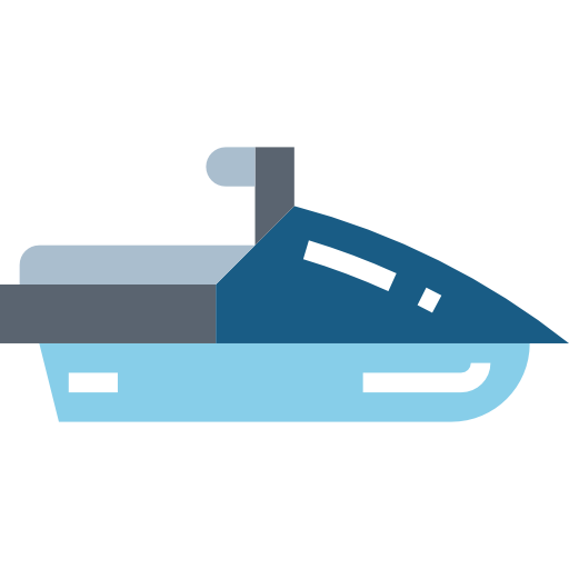 moto acuática Smalllikeart Flat icono