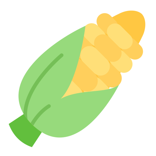 옥수수 Generic color fill icon