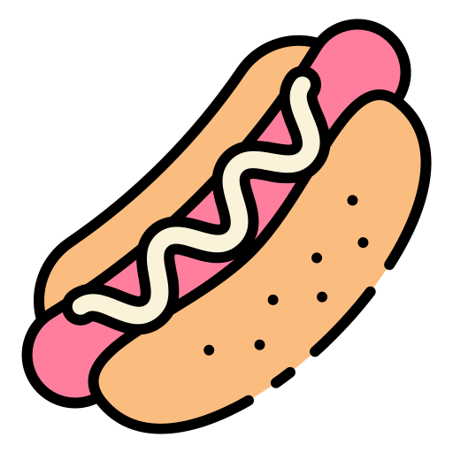 hotdog Generic color lineal-color icon