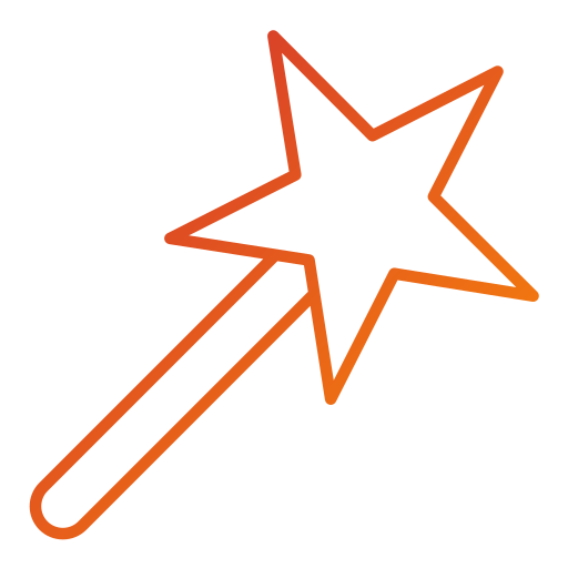 Magic wand Generic gradient outline icon