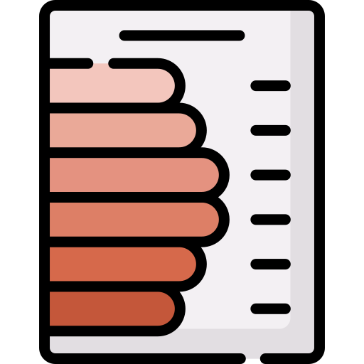 피부톤 Special Lineal color icon