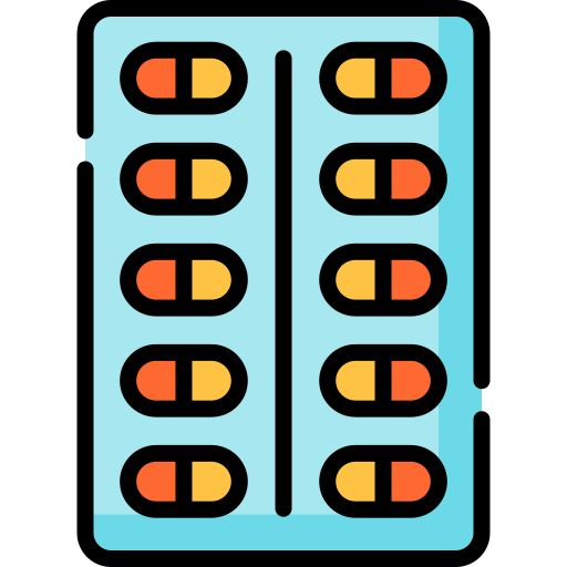 vitaminas Special Lineal color icono