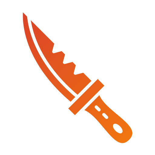 Dive knife Generic gradient fill icon