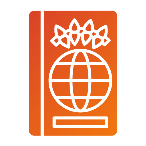 paszport Generic gradient fill ikona