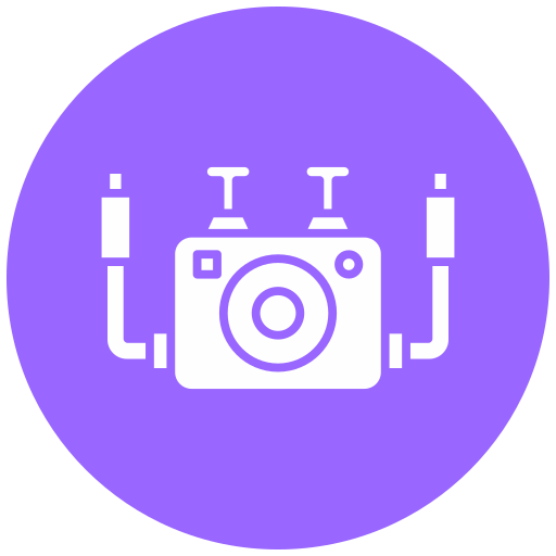 caméra sous-marine Generic color fill Icône