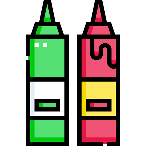 소스 Detailed Straight Lineal color icon