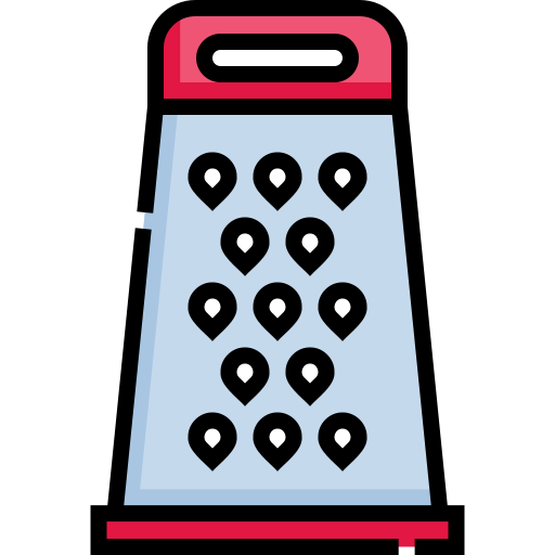 Grater Detailed Straight Lineal color icon