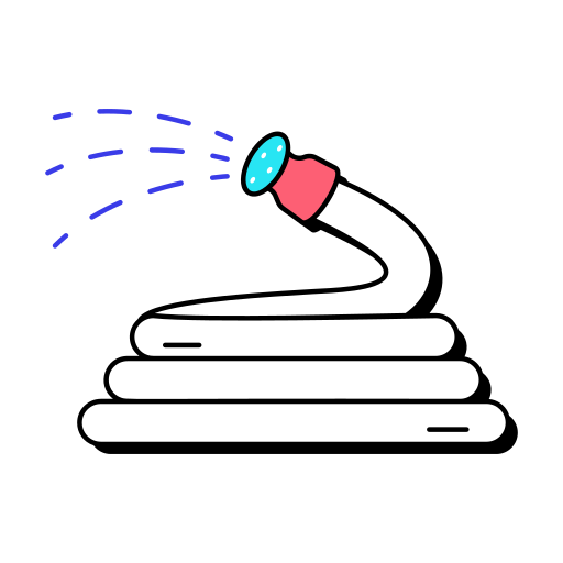 wasserschlauch Generic color lineal-color icon