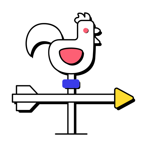 wiatrowskaz Generic color lineal-color ikona