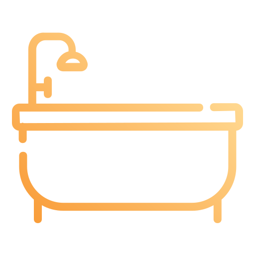 Bath Generic gradient outline icon