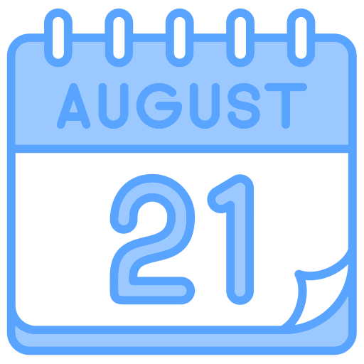 august Generic color lineal-color icon