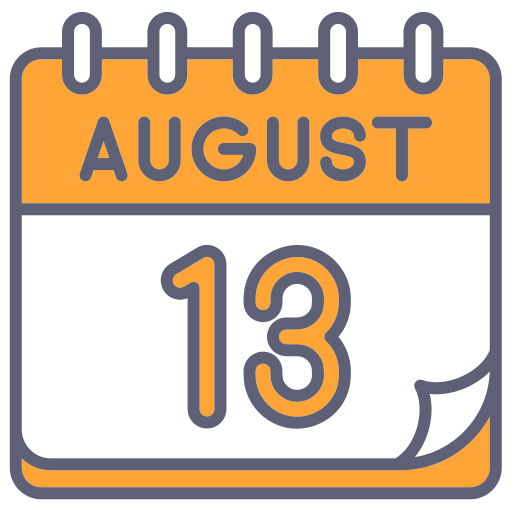 august Generic color lineal-color icon