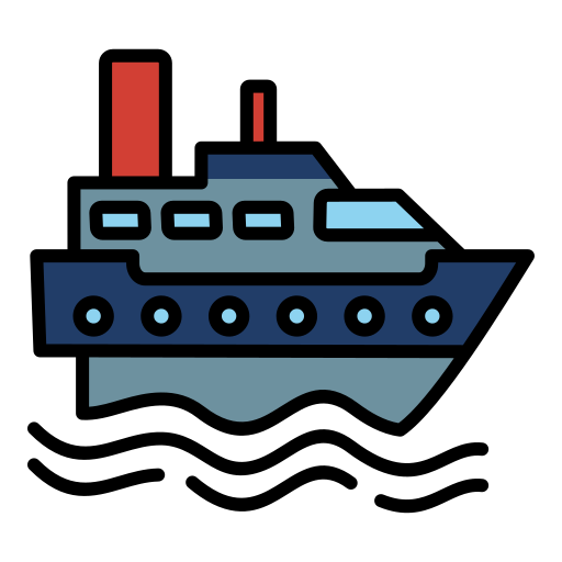 Cruise Generic color lineal-color icon