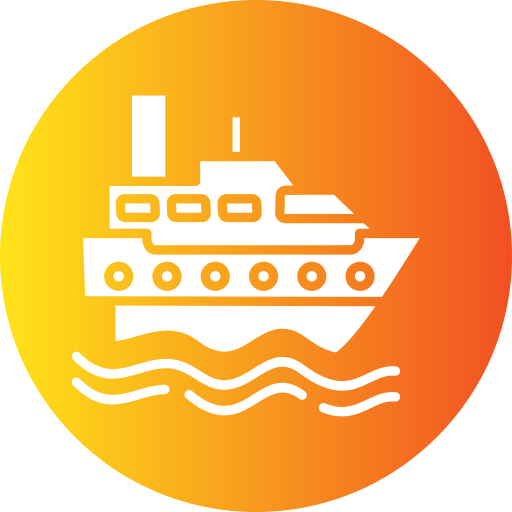 crucero Generic gradient fill icono