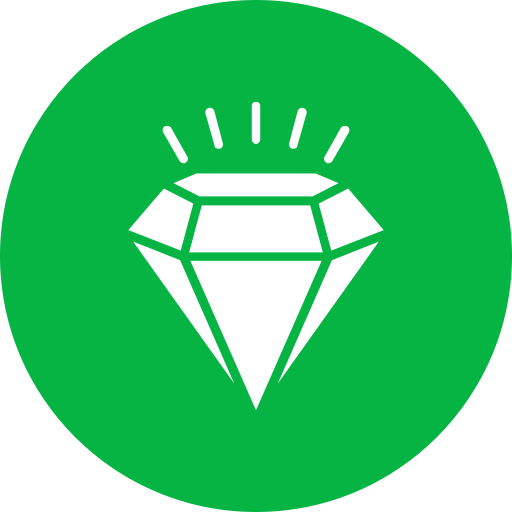 diamante Generic color fill icono