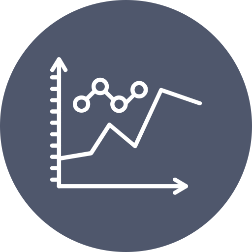 liniendiagramm Generic color fill icon