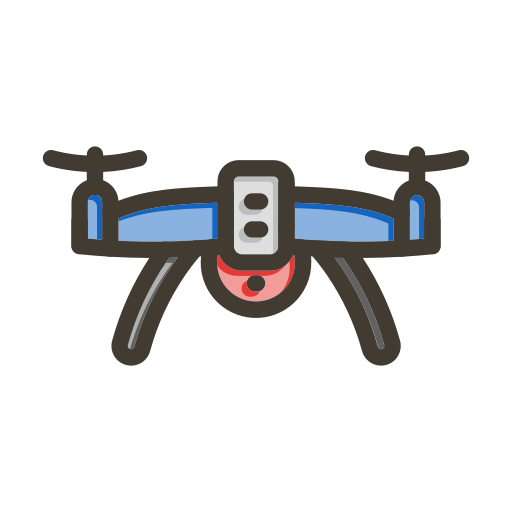 drone Generic color lineal-color icona