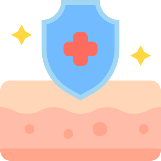 Skin protection Generic color fill icon
