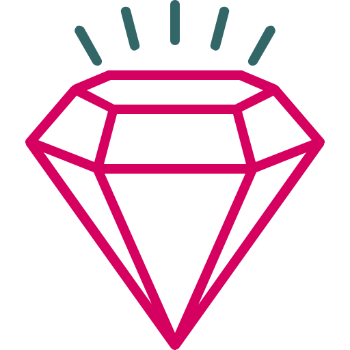 diamant Generic color outline Icône