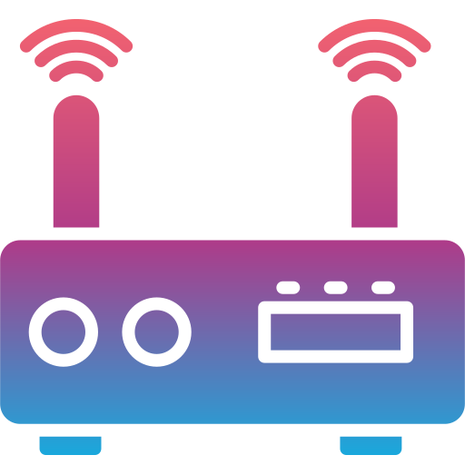 wlan router Generic gradient fill icon