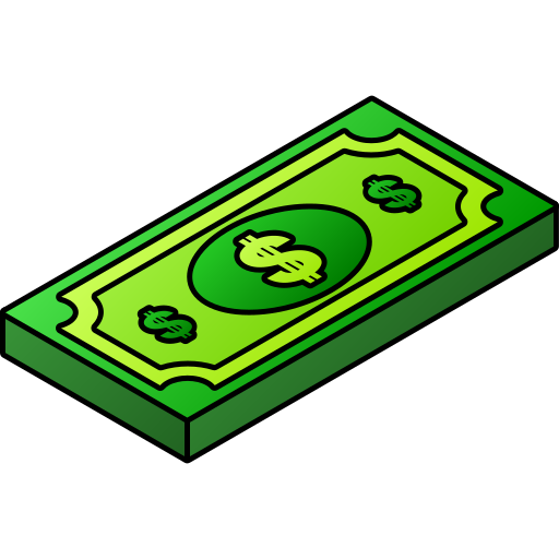 Dollar Generic gradient lineal-color icon
