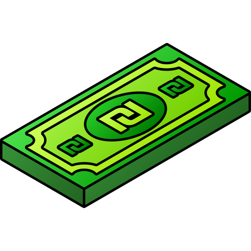 Shekel Generic gradient lineal-color icon