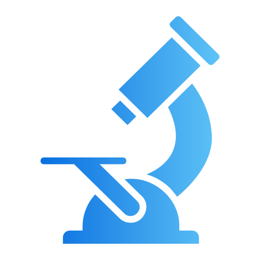 microscopio Generic gradient fill icona