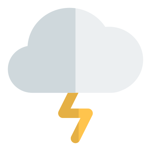 Thunder Generic color fill icon