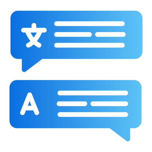 Conversation Generic gradient fill icon