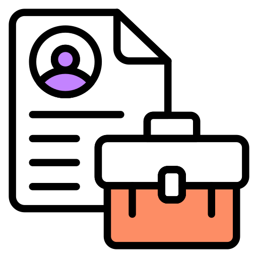 포트폴리오 Generic color lineal-color icon