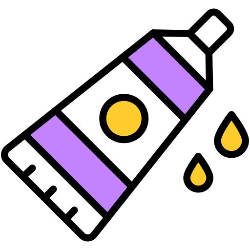 페인트 튜브 Generic color lineal-color icon
