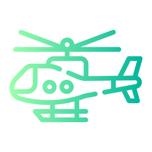 ヘリコプター Generic gradient outline icon