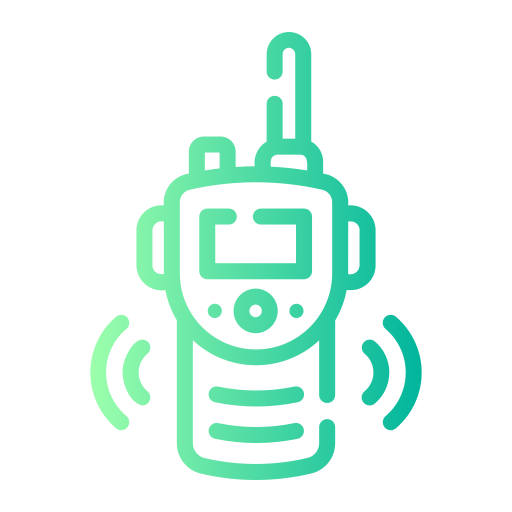 walkie-talkies Generic gradient outline icon