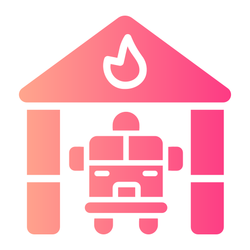 straż pożarna Generic gradient fill ikona