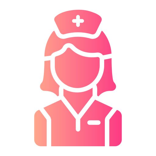 verpleegkundige Generic gradient fill icoon
