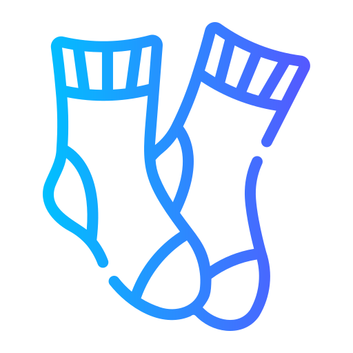 chaussettes Generic gradient outline Icône