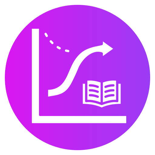 Learning curve Generic gradient fill icon