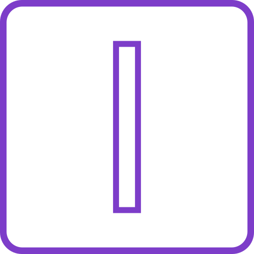 buchstabe i Generic color outline icon