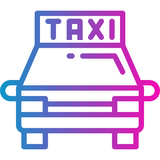 taxi Smalllikeart Gradient Icône