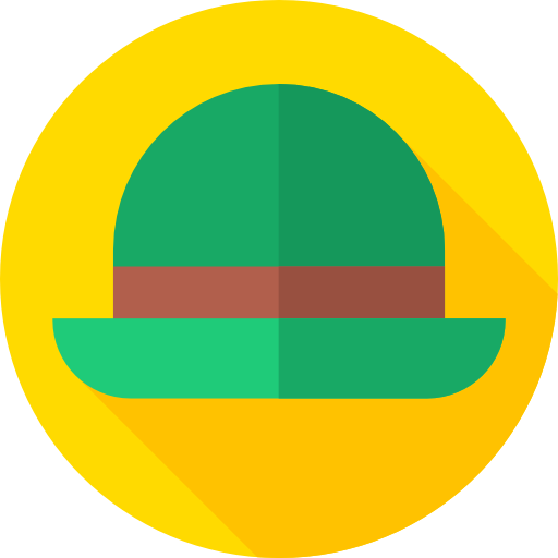 hut Flat Circular Flat icon