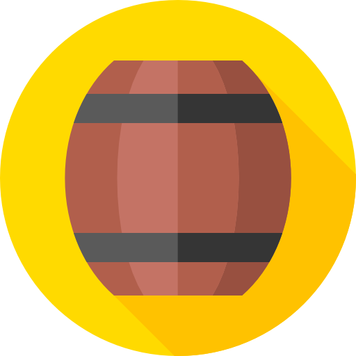 barile Flat Circular Flat icona